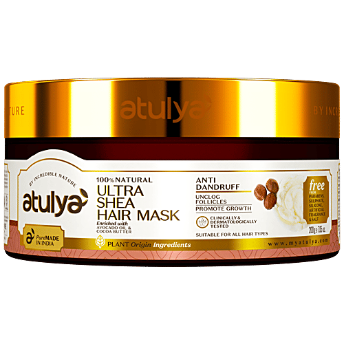 Buy ATULYA Ultra Shea Hair Mask Anti Dandruff, Unclog Follicles