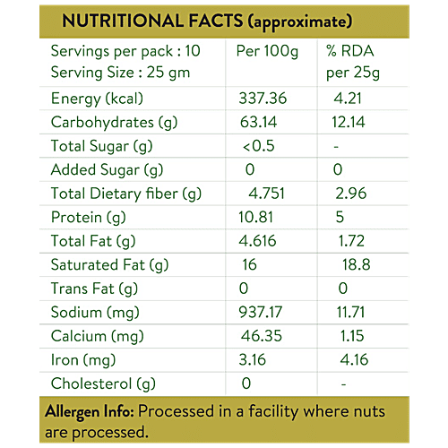 Gourmet Craft Instant Millet Dosa Mix - Rich In Protein & Iron, Healthy, No Added Sugar, 250 g  