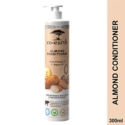 ColorBar Co-Earth Almond Conditioner - For Intense Moisture & Nourishment, 300 ml