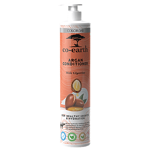 ColorBar Co-Earth Argan Conditioner - For Healthy Growth & Hydration, 300 ml