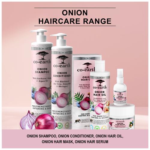 Buy ColorBar Co-Earth Onion Hair Serum - For Hair Fall Control & Shine  Online at Best Price of Rs  - bigbasket