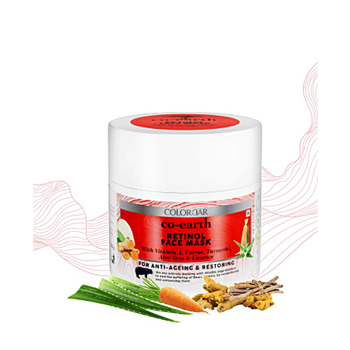 Buy ColorBar CoEarth Retinol Face Mask For AntiAgeing & Restoring