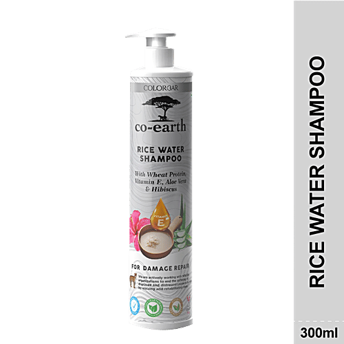 Buy ColorBar CoEarth Rice Water Shampoo Promotes Hair Growth, For