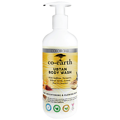 Buy ColorBar CoEarth Ubtan Body Wash For Brightening & Glowing Skin