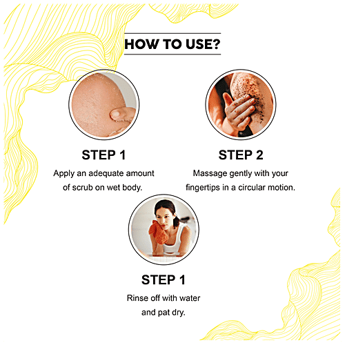 ColorBar Co-Earth Ubtan Body Scrub - For Brightening & Glowing Skin, 200 g  