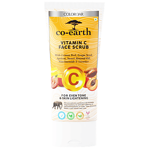 Buy ColorBar CoEarth Vitamin C Face Scrub For Even Tone & Skin
