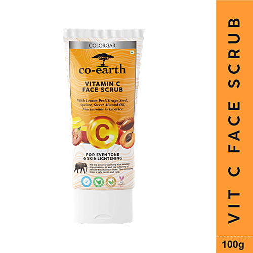 Buy ColorBar CoEarth Vitamin C Face Scrub For Even Tone & Skin