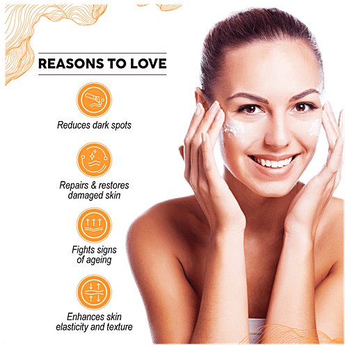 ColorBar Co-Earth Vitamin C Night Cream - For Even Tone & Skin Lightening, 50 g