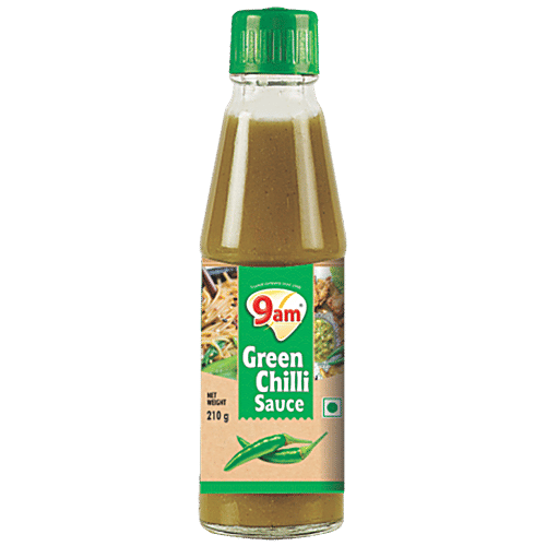 Buy 9 AM Green Chilli Sauce Ready To Eat Online at Best Price of Rs