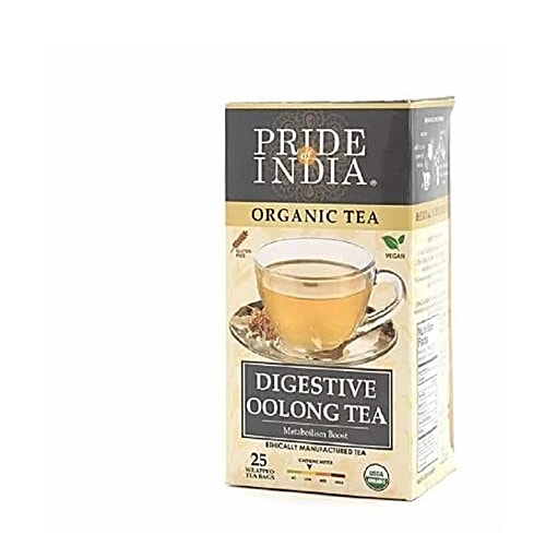 Buy Pride Of India Digestive Oolong Tea Organic, Vegan & Gluten Free