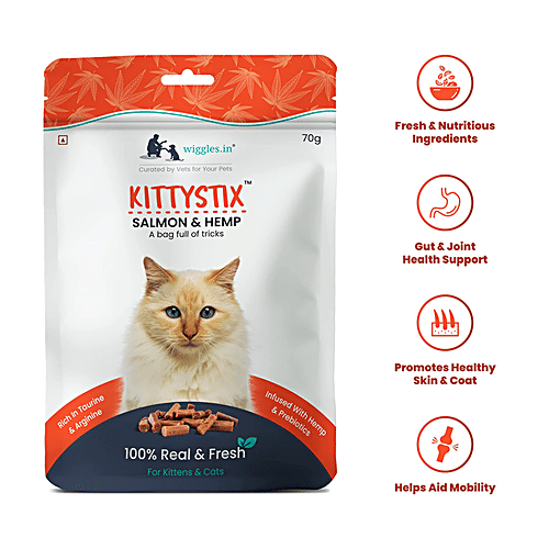 Buy Wiggles.in Kittystix Cat Treats For Kittens Kitty Soft Tasty