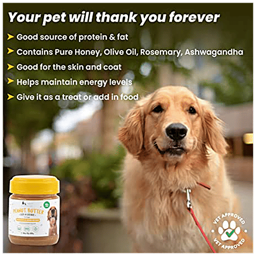 Buy Wiggles.in Wiggles Dog Peanut Butter Treats Healthy, Ashwagandha