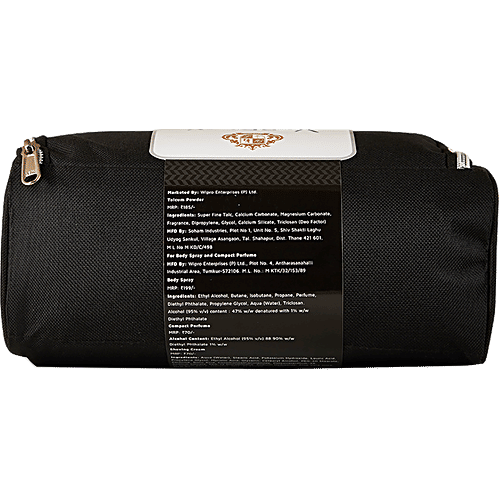 Yardley London Gentleman Range Gift Pack - Talc, Body Spray, Perfume & Lather Shaving Cream, 4 pcs  