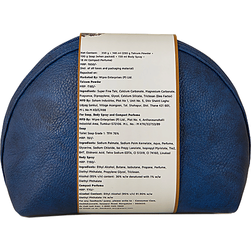 Yardley London Gift Pack - English Lavender, Talc, Body Spray, Soap & Perfume, For Women, 4 pcs  