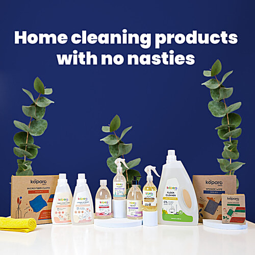 Koparo Clean Liquid Detergent - Lavender, Lilac & Bergamot Fragrance, 2 L  Top Load & Front Load Machine, Plant Powered