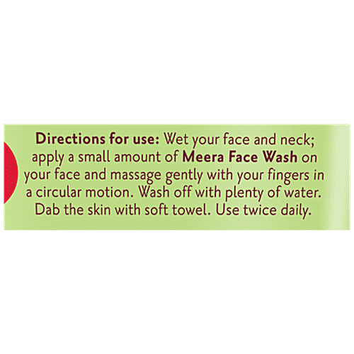 Buy Meera Neem & Vetiver Face Wash For Clear & Moisturised Skin, Oily Skin, Kills 99 Pimple