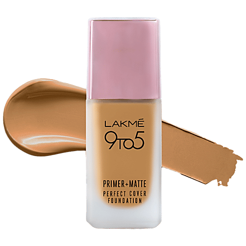 Buy Lakme 9 To 5 Primer+Matte Perfect Cover Foundation Flawless