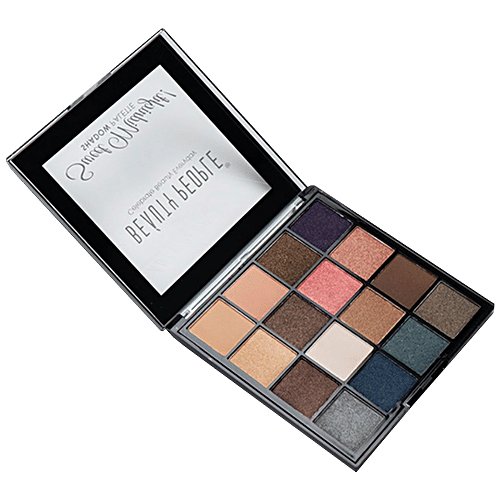 Beauty People Sweet Midnight Eyeshadow Palette - 16 Colors, Long Stay, 18 g  