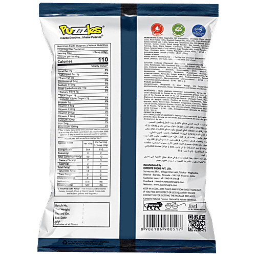 Puzzles  Gujarati Tam - Tam Namkeen, 35 g  