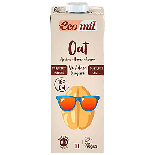 Ecomil Organic Oat Milk No Added Sugar With 16% Oat, 1 L  