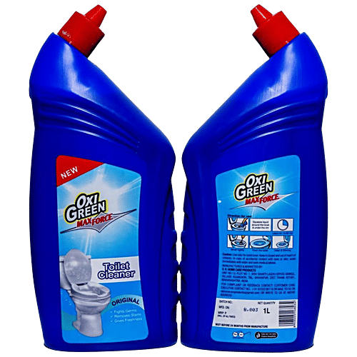 Buy Oxi Green Max Force Toilet Cleaner Original, Fights Germs