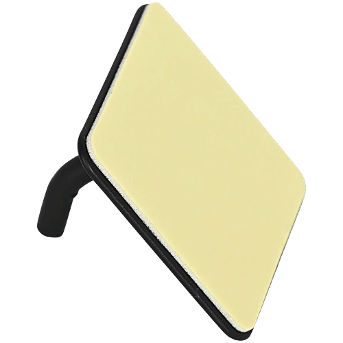 bb home Stainless Steel Spray Square Adhesive Hook Set - Strong Grip, Max. Load 2.0 kg, 2 pcs  