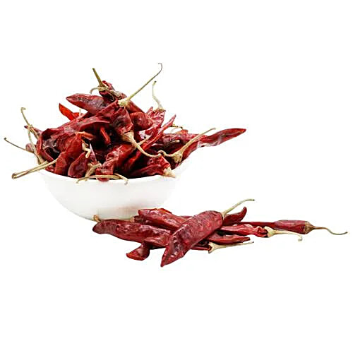 Buy LOOSE Red Chilli/Yendu Mirchi With Stem, Antiinflammatory