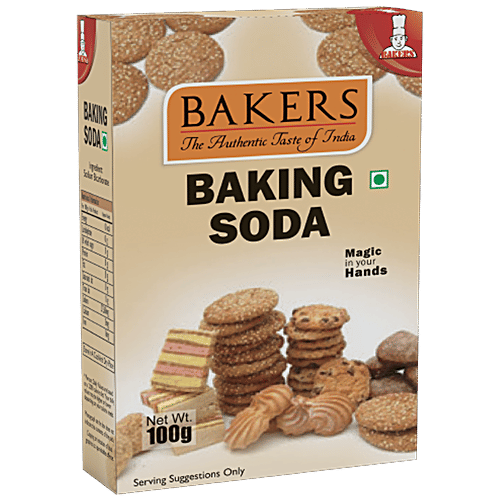 Buy BAKERS Baking Soda Raising Agent, For Biscuits, Scones, Muffins