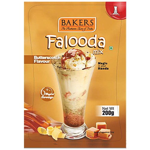 Buy BAKERS Falooda Mix Butterscotch Flavour Online at Best Price of