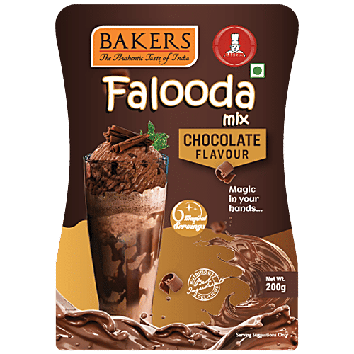 Buy BAKERS Falooda Mix Chocolate Flavour Online at Best Price of Rs