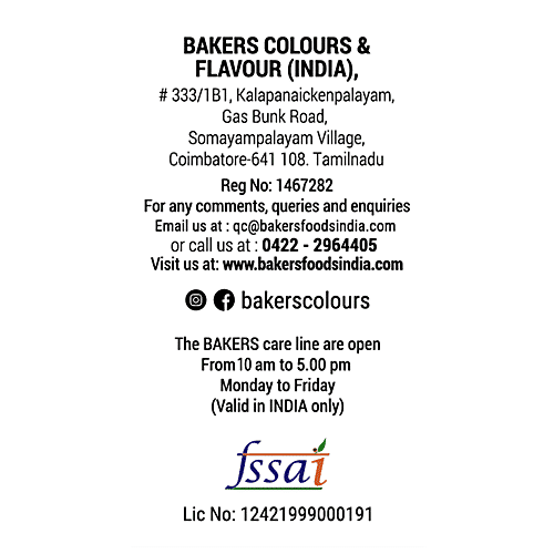 BAKERS Plain China Grass - Thickening Agent, For Desserts, Custards, Puddings, 10 g Box 