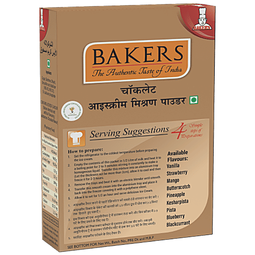 Buy BAKERS Ice Cream Mix Powder Chocolate Flavour Online at Best
