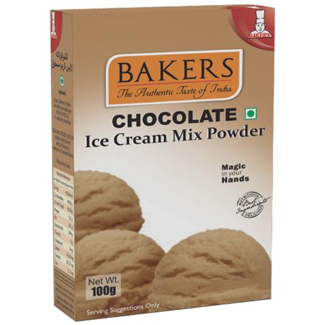 Buy BAKERS Ice Cream Mix Powder Chocolate Flavour Online at Best