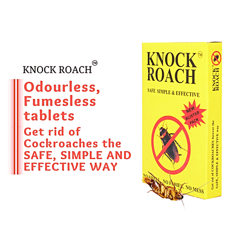 Buy Knock roach Knock Roach Repellent Tablet Safe, Simple & Effective