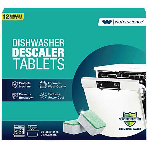 Buy WaterScience Dishwasher Descaler Tablets 622 Online at Best Price