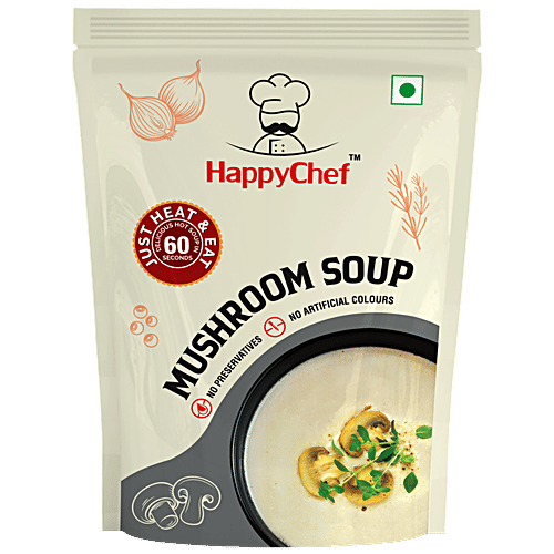 HappyChef Mushroom Soup - Heat & Eat, 200 g Pouch 
