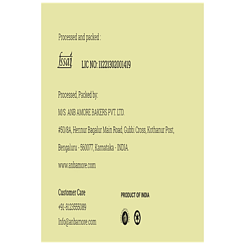 ANB AMORE Italian Baked Bread - Soft, Yummy Treat, 400 g