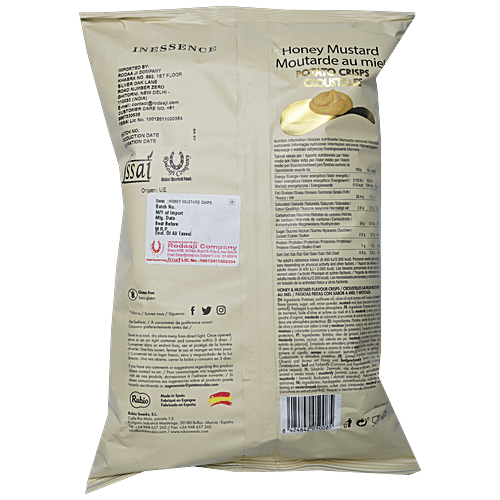 Rubio Inessence - Potato Chips, Honey & Mustard, Premium Flavour, 125 g  