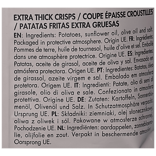 Rubio Inessence - Potato Chips, Extra Thick, Premium Flavour, 125 g