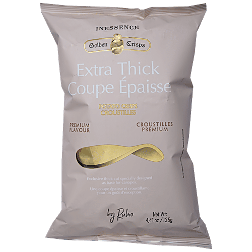 Rubio Inessence - Potato Chips, Extra Thick, Premium Flavour, 125 g