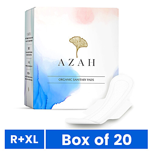 Buy Azah RashFree Organic Sanitary Pads Without Disposable Bags