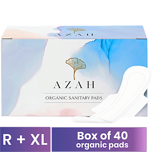 Buy Azah RashFree Organic Sanitary Pads Without Disposable Bags