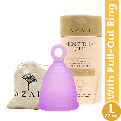 Buy Azah Odour & RashFree Menstrual Cup For Women Large Size Online