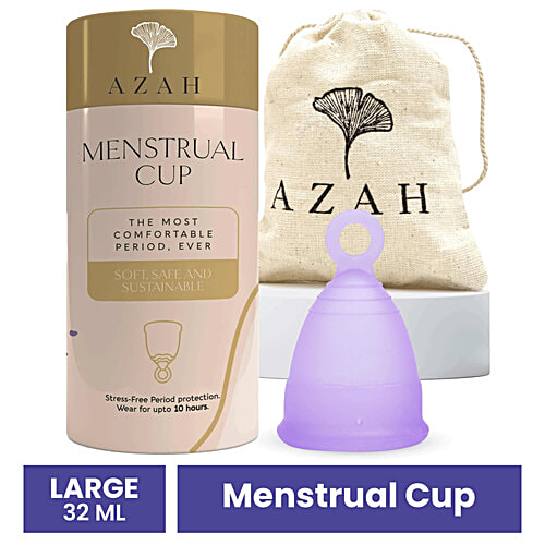 Buy Azah Odour & RashFree Menstrual Cup For Women Large Size Online