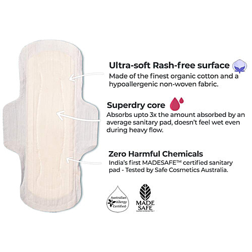 Buy Azah RashFree Sanitary Pads + Ultra Soft Panty Liners Sanitary