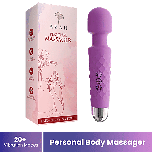 Buy Azah Personal Body Massager For Women Chargeable Vibrator For