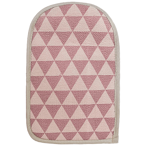 Azah Reversible Exfoliating Gloves - 2-In-1 Use, Pink, 1 pc  