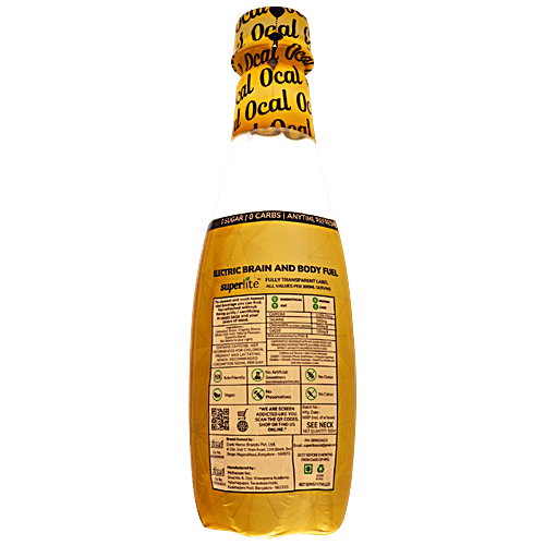 Superlite Sugarfree Original Drink - 0 Sugar & Calories, Strong Energy Blend, 300 ml Bottle 