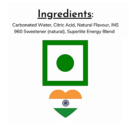 Superlite Sugarfree Original Drink - 0 Sugar & Calories, Strong Energy Blend, 300 ml Bottle 