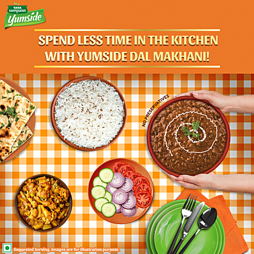 Tata Sampann Yumside Delhi Style Dal Makhani, 285 g  